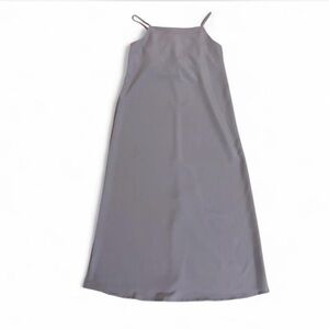 Chic Gray Maxi Dress